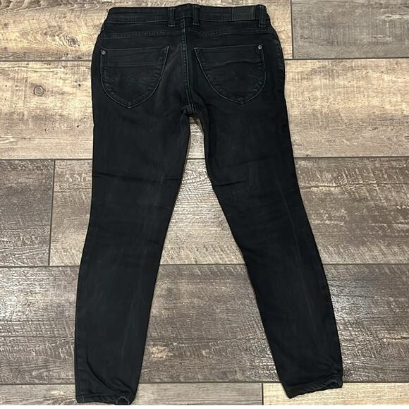 Pepe Jeans Women's Original Pepe Frisky Skinny Jean Black Size 28/30 - Picture 2 of 8